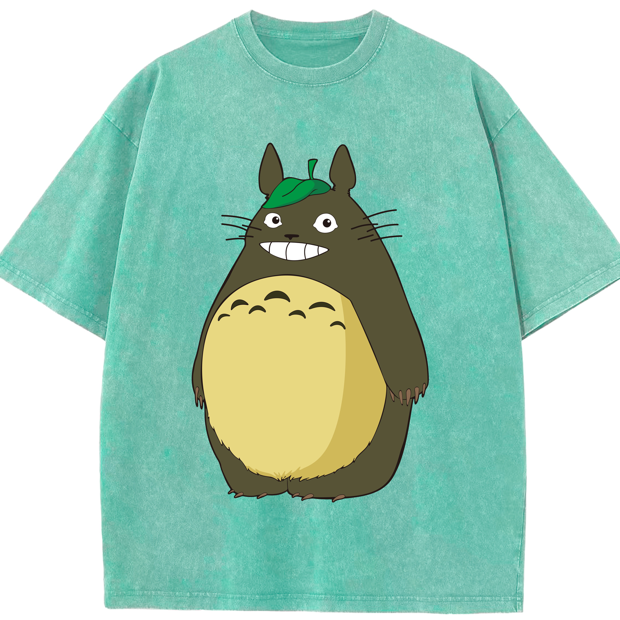 （画像用） となりのトトロ 草壁メイ 草壁サツキ My Neighbor Totoro Satsuki Kusakabe Mei Kusakabe 綿100% ヴィンテージ風 半袖Tシャツ（フロントプリント）